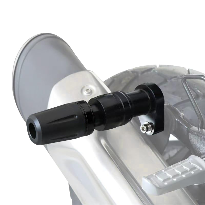 HAONEL Rear Frame Sliders CNC Aluminum Crash Pad Replacement for NINJA400 Z400 2018-2022 / NT1100 2022-2023 / Rebel 300 500 CMX 300 500 Motorcycle Frame Fairing Protection(Black) - Image 1